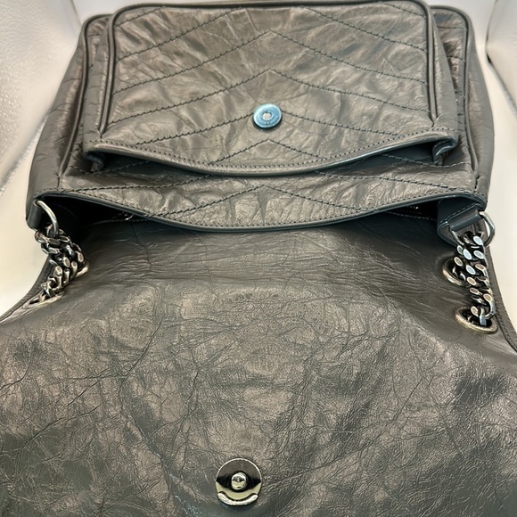 SAINT LAURENT NIKI MEDIUM IN VINTAGE LEATHER - Picture 7 of 9